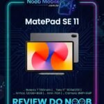 Huawei MatePad SE 11 é bom para estudos e traz caneta inclusa com bateria de 7.700mAh no selo Review do Noob.