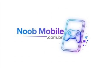 Logotipo do Noob Mobile apresentando o guia definitivo com os melhores acessórios gamer para celular testados e aprovados.