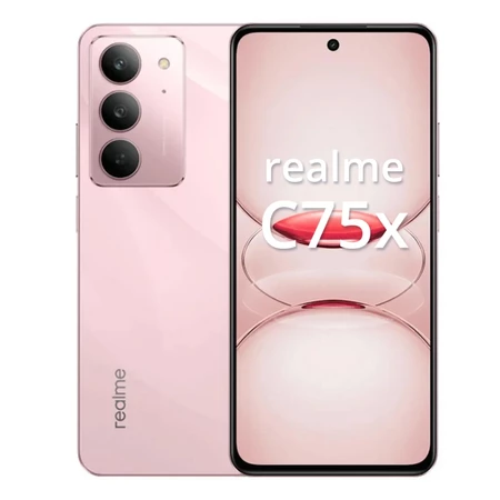 Smartphone Realme C75X na cor rosa: descubra se o realme c75x é bom para o seu dia a dia.