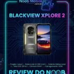 Smartphone robusto Blackview Xplore 2 com projetor a laser, bateria de 20.000 mAh e tela AMOLED 3.2K 120Hz.