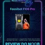 Imagem de review mostrando o celular Fossibot F106 Pro, um robusto com super lanterna e visão noturna, para tirar a dúvida se o Fossibot F106 Pro é bom.