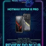 Hotwav Hyper 8 é Bom? review do noob mobile com moldura personalizada e especificações técnicas da ficha técnica.