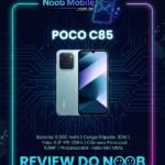 Smartphone POCO C85 exibindo tela de 6,9 polegadas e design moderno, revelando se o POCO C85 vale a pena para uso diário.