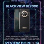 Descubra se o smartphone robusto Blackview BL9000 é bom através do banner oficial de review do Noob Mobile.